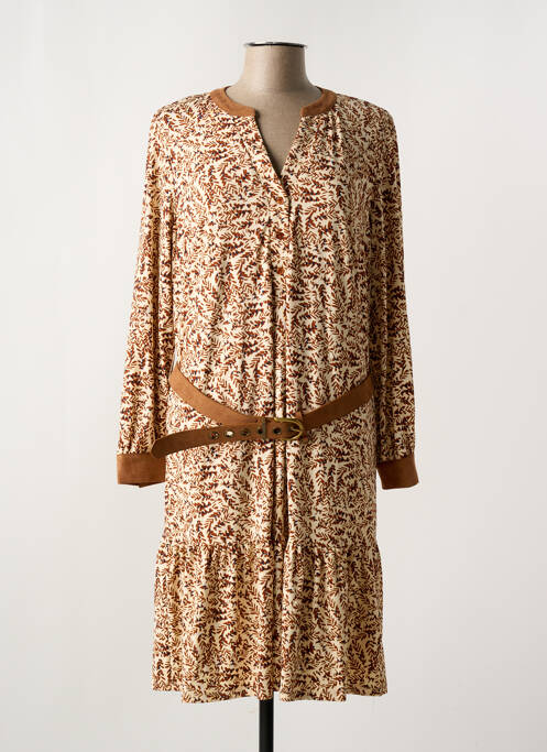 Rochie midi maro K-DESIGN femeie