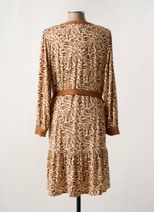 Rochie midi maro K-DESIGN femeie