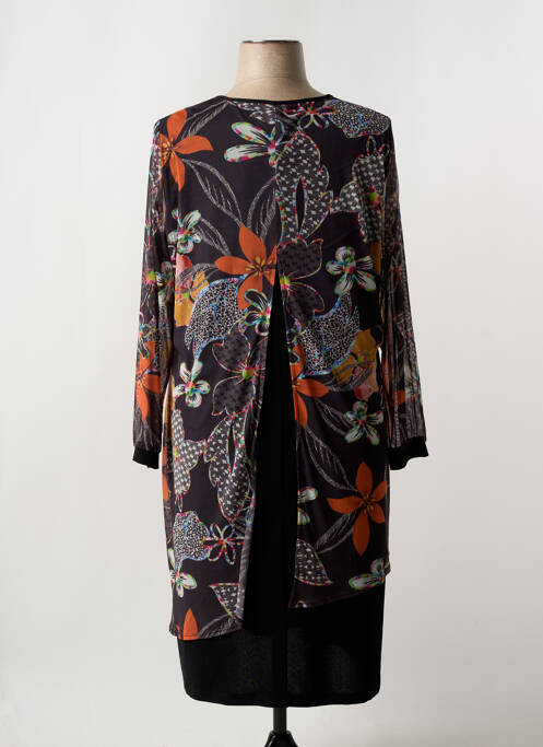 Rochie midi negru FRANCE RIVOIRE femeie