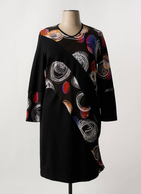 Rochie midi negru GRIFFON femeie