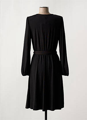 Rochie midi mâneci lungi mâneci lungi negru K-DESIGN femeie