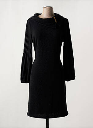 Rochie scurtă mâneci lungi mâneci lungi negru LONKEL femeie