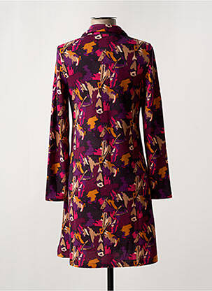 Rochie scurtă mâneci lungi mâneci lungi violet SURKANA femeie