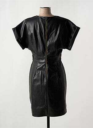 Rochie scurtă mâneci scurte mâneci scurte negru LES P'TITES BOMBES femeie