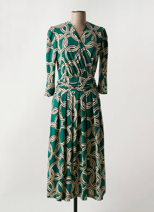 Rochie lungă verde L'ONKEL femeie