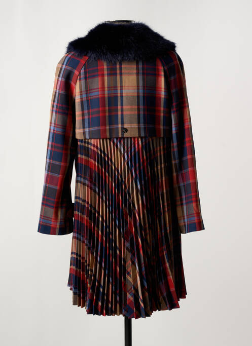 Palton lung roșu LION OF PORCHES femeie