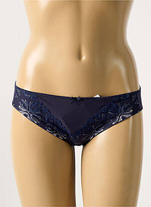 Chilot broderie albastru CHANTELLE femeie