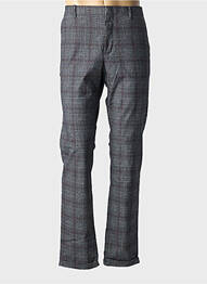 Pantalon slim închidere cu fermoar sub clapetă cu cârlig mărime normală gri STRELLSON homme