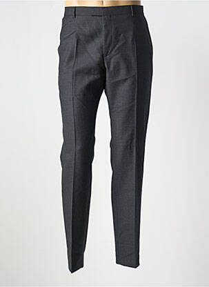 Pantalon slim țesătură poplin mărime normală gri STRELLSON bărbat