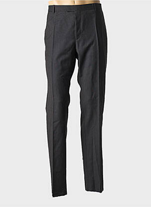 Pantalon slim țesătură poplin mărime normală negru STRELLSON bărbat