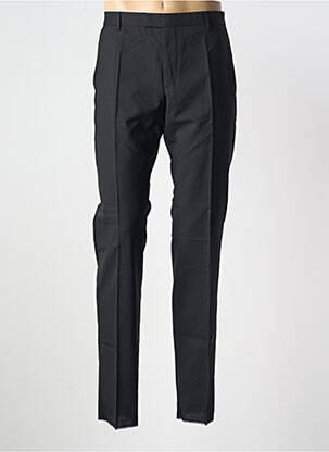 Pantalon slim țesătură poplin mărime normală negru STRELLSON bărbat