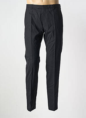 Pantalon slim țesătură poplin mărime normală negru STRELLSON bărbat