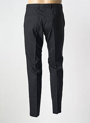 Pantalon slim țesătură poplin mărime normală negru STRELLSON bărbat