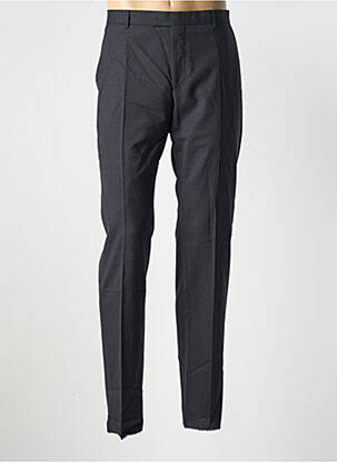 Pantalon slim țesătură poplin mărime normală gri STRELLSON bărbat