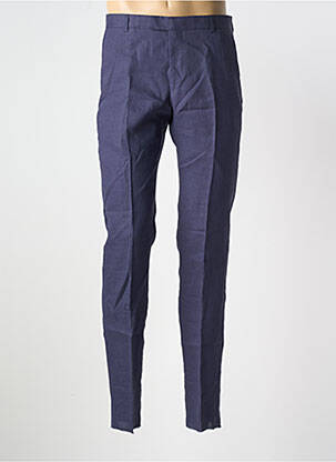 Pantalon slim talie cu cleme mărime normală albastru STRELLSON bărbat