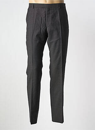 Pantalon slim țesătură poplin mărime normală negru STRELLSON bărbat