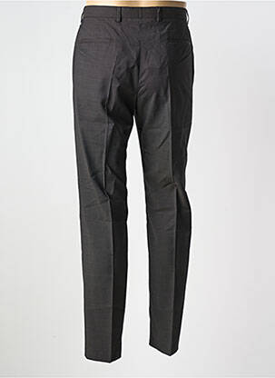 Pantalon slim țesătură poplin mărime normală negru STRELLSON bărbat