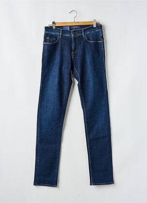 Blugi cu croială slim albastru TRUSSARDI JEANS bărbat