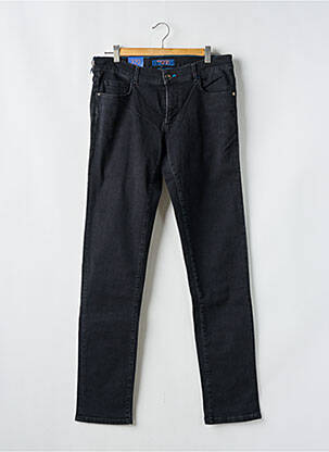 Blugi cu croială slim negru TRUSSARDI JEANS bărbat