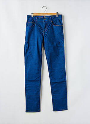 Blugi cu croială slim albastru TRUSSARDI JEANS bărbat