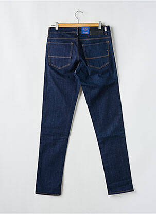 Blugi cu croială slim țesătură brută mărime normală albastru TRUSSARDI JEANS bărbat