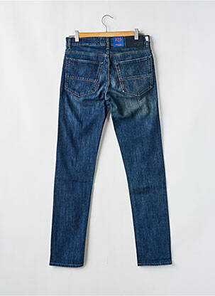 Blugi cu croială slim țesătură brută mărime normală albastru TRUSSARDI JEANS bărbat