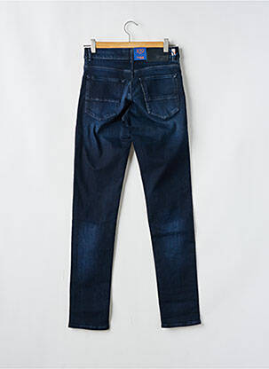 Blugi cu croială slim țesătură brută mărime normală albastru TRUSSARDI JEANS bărbat