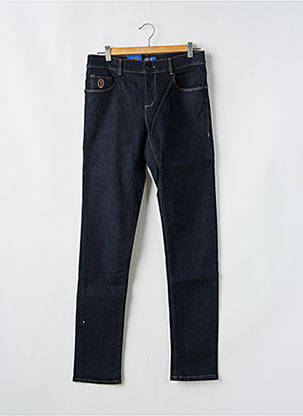Blugi cu croială slim țesătură brută mărime normală albastru TRUSSARDI JEANS bărbat