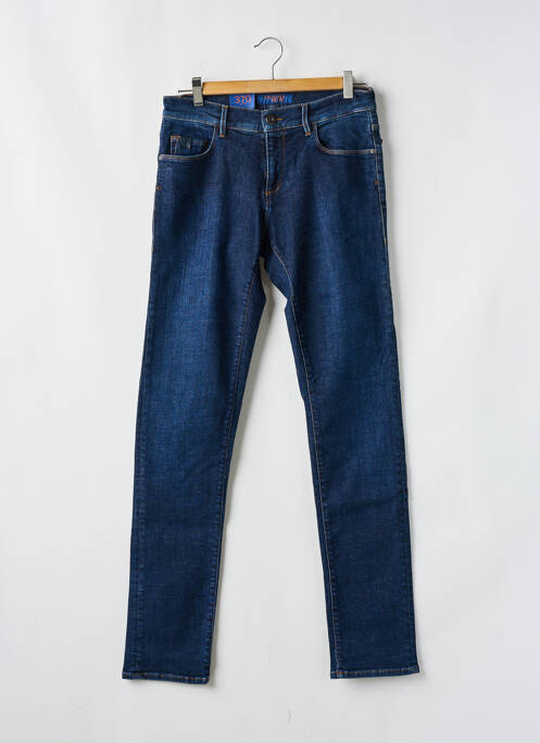 Blugi cu croială slim albastru TRUSSARDI JEANS bărbat