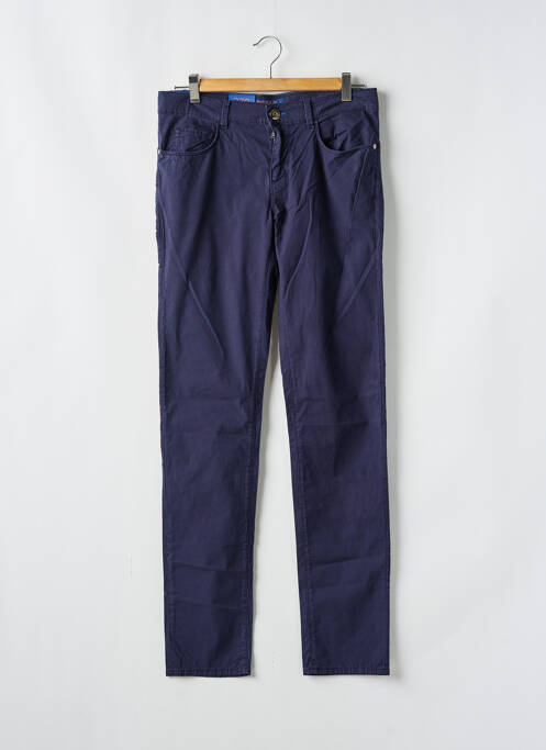 Pantalon slim albastru TRUSSARDI JEANS bărbat