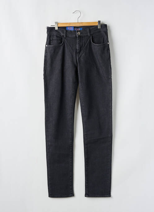 Blugi cu croială slim negru TRUSSARDI JEANS bărbat