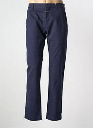 Pantalon chino închidere cu fermoar sub clapetă cu cârlig mărime normală albastru CLOSED homme