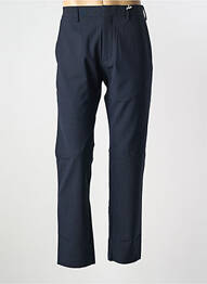 Pantalon chino închidere cu fermoar sub clapetă cu cârlig mărime normală albastru CLOSED homme
