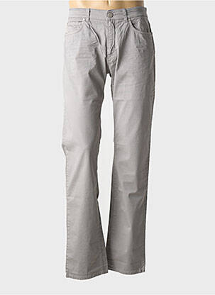 Blugi cu croială dreaptă gri TRUSSARDI JEANS bărbat