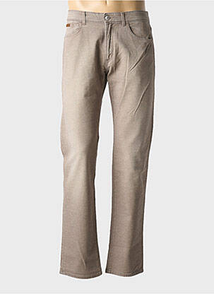 Blugi cu croială slim maro TRUSSARDI JEANS bărbat