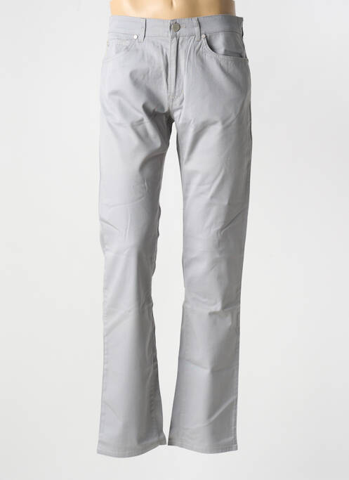 Pantalon drept gri TRUSSARDI JEANS bărbat