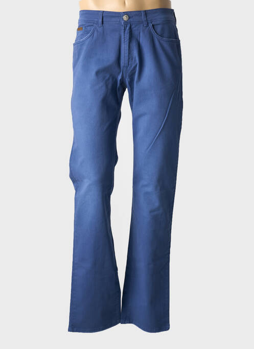 Blugi cu croială slim albastru TRUSSARDI JEANS bărbat