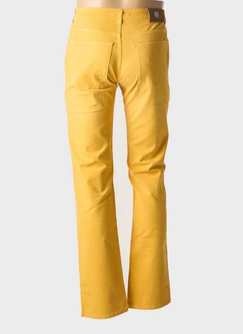 Blugi cu croială slim galben TRUSSARDI JEANS bărbat