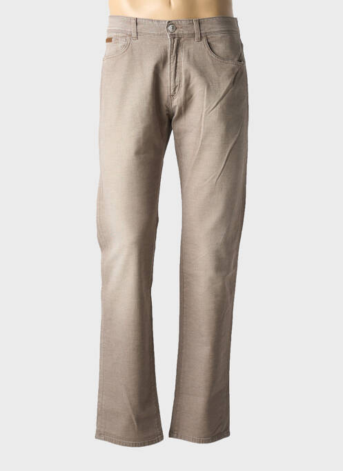 Blugi cu croială slim maro TRUSSARDI JEANS bărbat