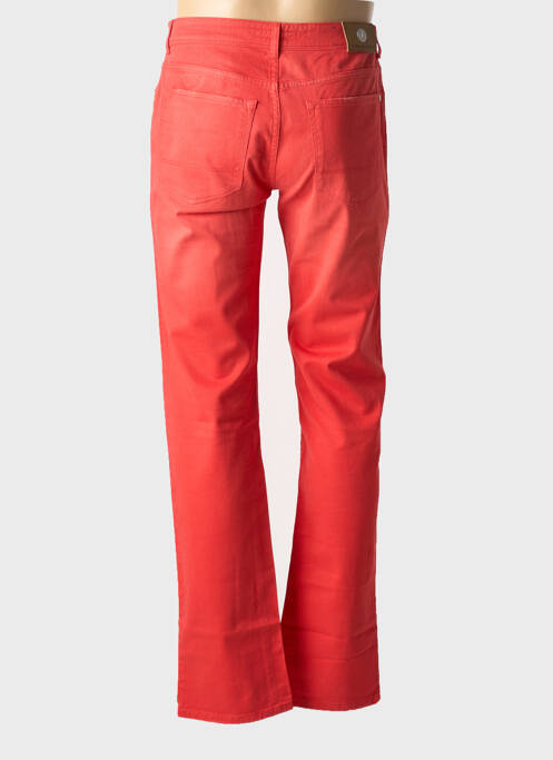 Blugi cu croială slim roșu TRUSSARDI JEANS bărbat