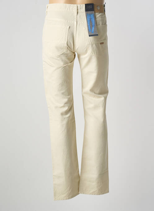 Blugi cu croială slim bej TRUSSARDI JEANS bărbat