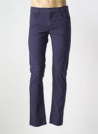 Pantalon slim țesătură poplin mărime normală albastru TRUSSARDI JEANS homme