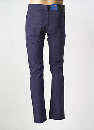 Pantalon slim țesătură poplin mărime normală albastru TRUSSARDI JEANS bărbat