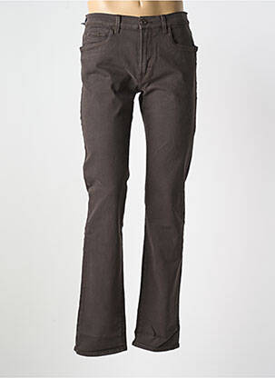 Blugi cu croială slim maro TRUSSARDI JEANS bărbat