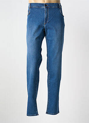 Blugi cu croială slim albastru TRUSSARDI JEANS bărbat