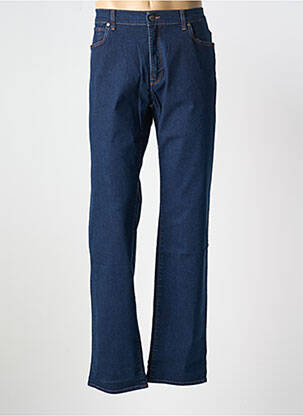 Blugi cu croială dreaptă albastru TRUSSARDI JEANS bărbat