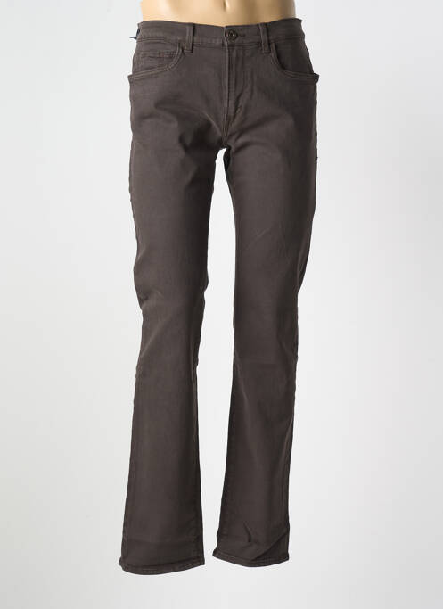 Blugi cu croială slim maro TRUSSARDI JEANS bărbat