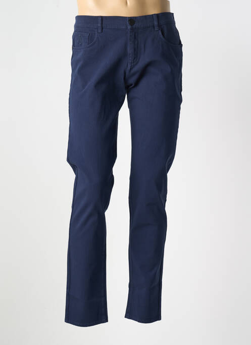 Blugi cu croială slim albastru TRUSSARDI JEANS bărbat