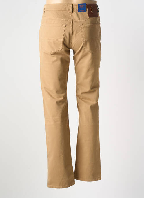 Blugi cu croială slim bej TRUSSARDI JEANS bărbat