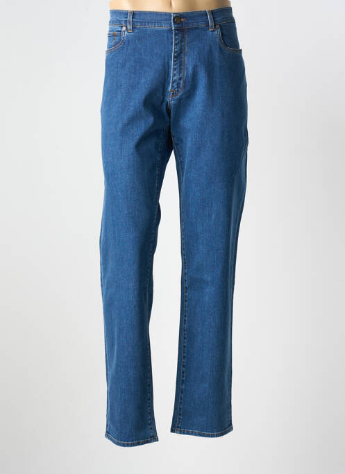 Blugi cu croială slim albastru TRUSSARDI JEANS bărbat